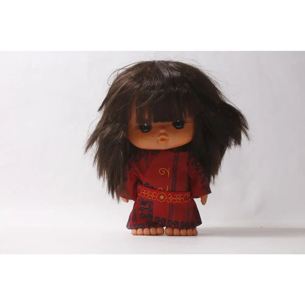 1970s Japan Sekiguchi Mademoiselle Jeje Mini Doll in Red Outfit ~ 260826-WH 1308